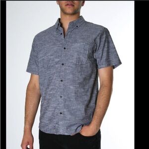 O'NEILL Men's Walkabout Blue Print Shirt | L